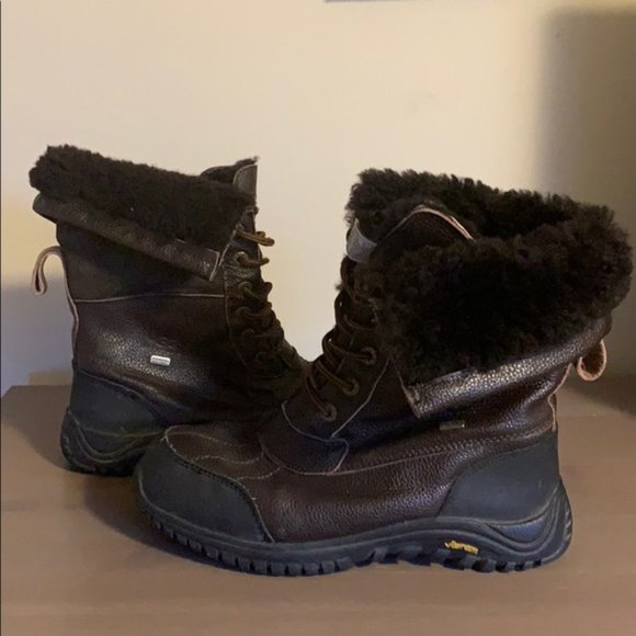 UGG Australia “Butte” Brown Winter Boots - Men’s Size 8 - Picture 6 of 10